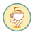 coffee run round logo